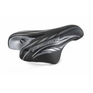 SELLA CICLO 210x140mm. MTB JUNIOR 12/16 *NERO GRIGIO* - MONTEGRAPPA Ok Go