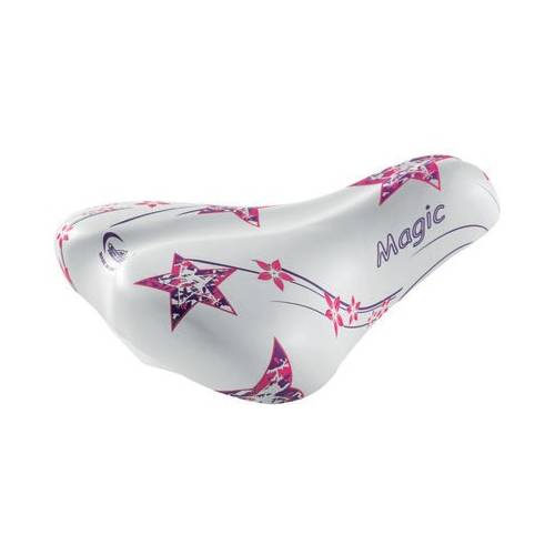 SELLA CICLO 240x190mm. OLANDESINA 20/24 *BIANCO/ROSA* - MONTEGRAPPA Magic