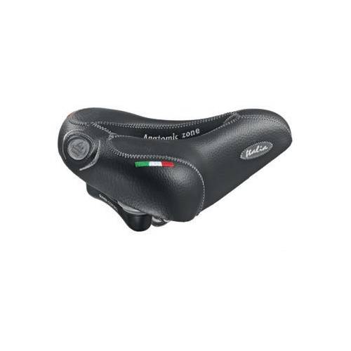 SELLA CICLO 260x200 CON FORO CON ELASTOMERI SENZA MORSETTO - MONTEGRAPPA "Venus"