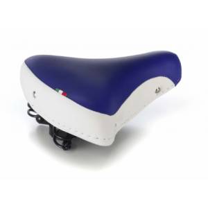 SELLA CICLO 265x215mm. *BIANCO/BLU* - MONTEGRAPPA Fold Bicolore