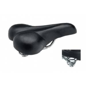 SELLA CICLO CITY IMBOTTITA PU CON MOLLE