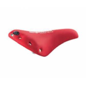 SELLA CICLO SINGLE SPEED CON RIVETTI *ROSSO*