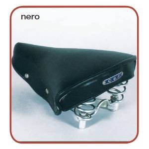 SELLA CICLO SPORT LUSSO FUSTO MOLLEGGIATO *NERO*