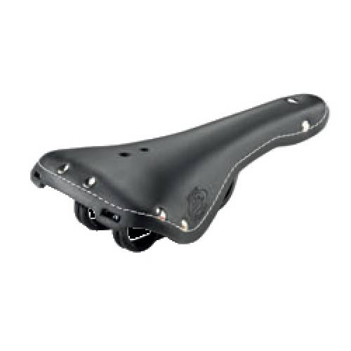 SELLA CICLO VERO CUOIO *NERO* - MONTEGRAPPA "Old Sporting"