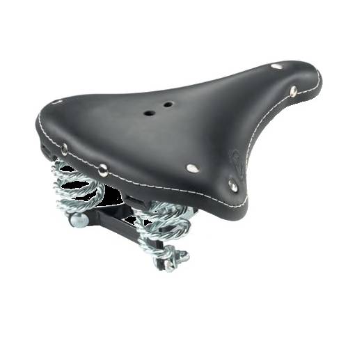 SELLA CICLO VERO CUOIO *NERO* - MONTEGRAPPA Old England