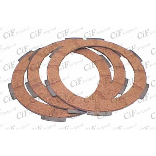 SERIE DISCHI FRIZIONE PIAGGIO VESPA PK50 PER FRIZIONE A 6 MOLLE - FERODO FCD0507