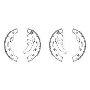 SERIE GANASCE FRENO FERODO FSB983EF