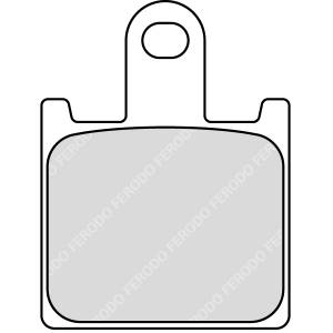 SERIE PASTIGLIE FRENO FERODO FDB2220ST