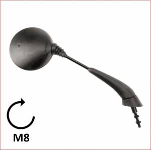 SPECCHIO DESTRO PIAGGIO  50/125 LIBERTY 1998[]2002 FILETTO LUNGO CON DADO