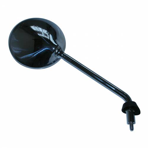 SPECCHIO DESTRO TONDO CROMATO FILETTO d.8mm PIAGGIO LIBERTY - KEN SEAN