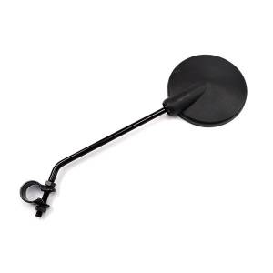 SPECCHIO SINISTRO/DESTRO TONDO FASCETTA IN METALLO - HERT