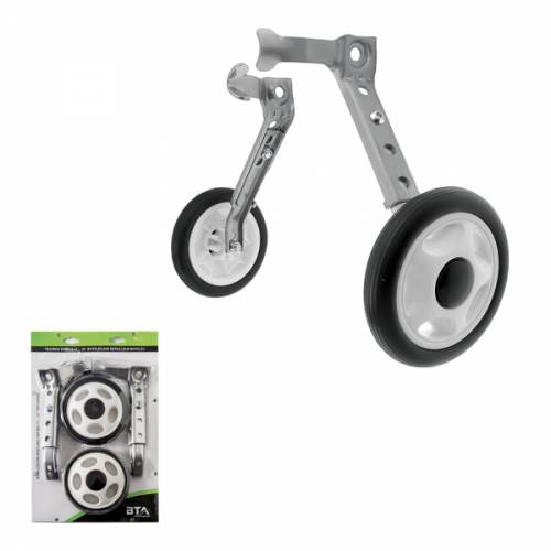 STABILIZZATORI 16/24 RUOTA 5" PER BICICLETTE CON CAMBIO