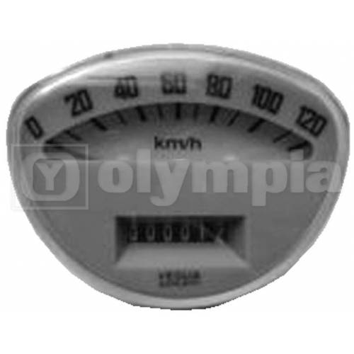 TACHIMETRO PIAGGIO VESPA 125 Primavera FONDO BIANCO