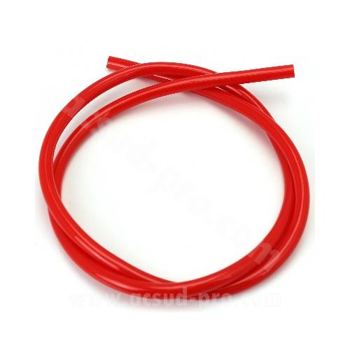TUBO BENZINA 5x8 *ROSSO* IN CONFEZIONE DA 1mt.