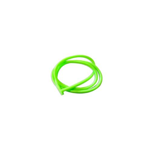 TUBO BENZINA 5x8 *VERDE FLUO* IN CONFEZIONE DA 1mt.