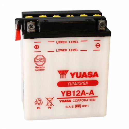 BATTERIA YB12A-A 12V 12Ah - YUASA YB12A-A