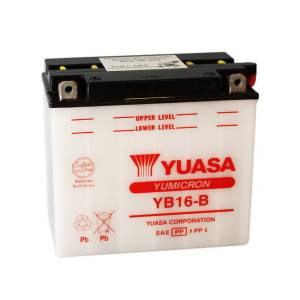 BATTERIA YB16-B 12V 19AH SPECIALE AVVIAMENTO - YUASA YB16-B