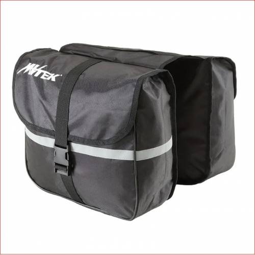 BORSA A BISACCIA 29x24x10cm. IN NYLON *NERA* - MVTEK Futura