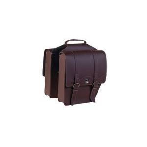 BORSA A BISACCIA IN SIMILPELLE CRUISER 2 FIBBIE  *MARRONE*