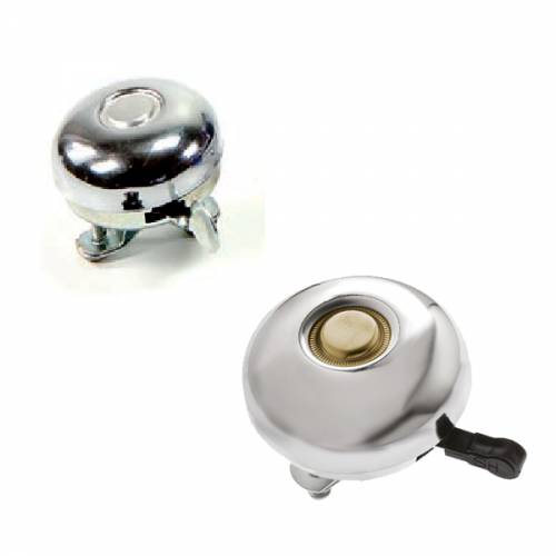 CAMPANELLO ACCIAIO CROMATO TONDO