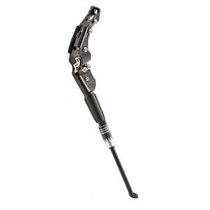 CAVALLETTO LATERALE CICLO REGOLABILE AL CARRO POSTERIORE *NERO*