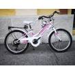 CICLO 20 MTB FEMMINA TELAIO 28 ACCIAIO 1 VELOCITA' *BIANCO ROSA* -  DOUBLEZZ Lincy