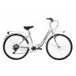 CICLO 26 CITY DONNA TELAIO 38 ACCIAIO MONOTUBO 6 VELOCITA' *ARGENTO OPACO* - DOUBLEZZ Easy
