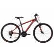 CICLO 26 MTB UOMO TELAIO 44 ALLUMINIO 21 VELOCITA' FORCELLA AMMORTIZZATA *NERO ROSSO* - DOUBLEZZ "Boxer"