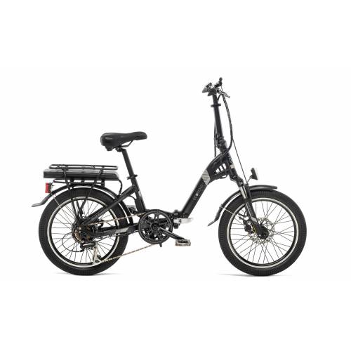 CICLO ELETTRICO UNISEX 20 PIEGHEVOLE *NERO OPACO* - WORLD DIMENSION Eco Bend
