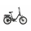 CICLO ELETTRICO UNISEX 20 PIEGHEVOLE *NERO OPACO* - WORLD DIMENSION Eco Bend