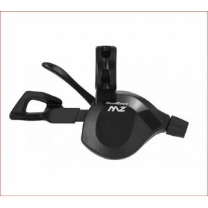 COMANDO CAMBIO DESTRO 12v. PUSH PULL IN ALLUMINIO COMPATIBILE SHIMANO - SUNRACE