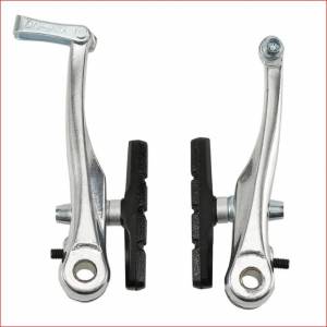 COPPIA FRENI CICLO MTB V-BRAKE ALLUMINIO *SILVER*