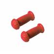COPPIA MANOPOLE CICLO BIMBO CON PARAMANI d.22x100mm. *ROSSO*