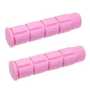 COPPIA MANOPOLE CICLO FIXED 'NFUN 22x120mm. *ROSA*