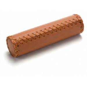 COPPIA MANOPOLE CICLO IN FINTA PELLE CON CUCITURE ESTERNE