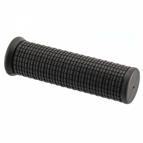 COPPIA MANOPOLE CICLO PER GRIP SHIFT d.22x125mm. IN GOMMA MORBIDA *NERO*