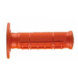 COPPIA MANOPOLE UNITY HALF WAFFLE l.115mm. *ARANCIO*