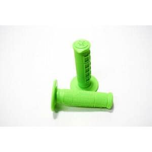 COPPIA MANOPOLE UNITY HALF WAFFLE l.115mm. *VERDE*