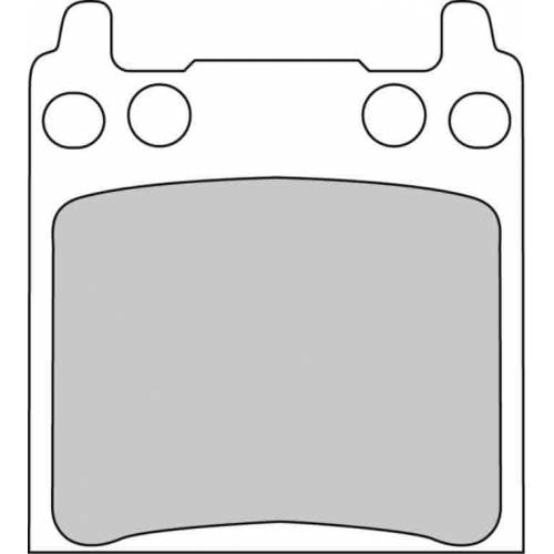 COPPIA PASTIGLIE FRENO FERODO FDB134P