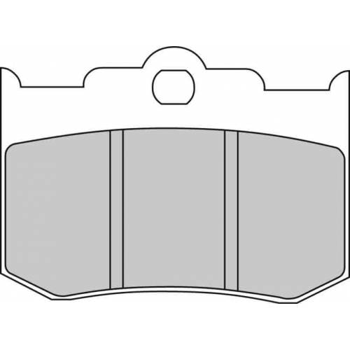 COPPIA PASTIGLIE FRENO FERODO FDB2040ST