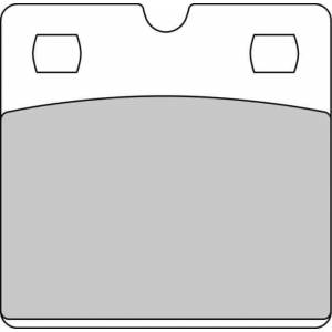 COPPIA PASTIGLIE FRENO FERODO FDB204P