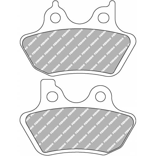 COPPIA PASTIGLIE FRENO FERODO FDB2097ST