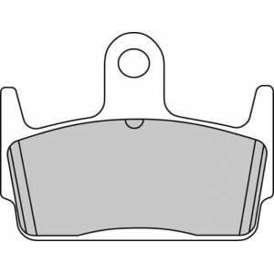 COPPIA PASTIGLIE FRENO FERODO FDB2101AG