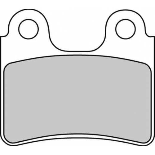 COPPIA PASTIGLIE FRENO FERODO FDB2109P