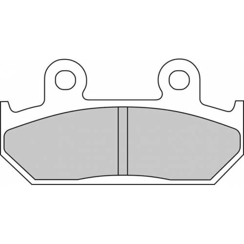 COPPIA PASTIGLIE FRENO FERODO FDB2113P