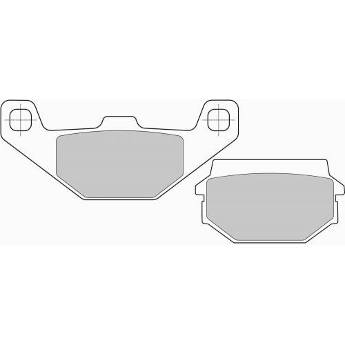 COPPIA PASTIGLIE FRENO FERODO FDB2129P