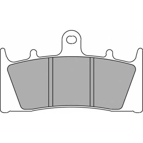 COPPIA PASTIGLIE FRENO FERODO FDB2144ST