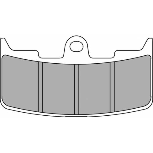 COPPIA PASTIGLIE FRENO FERODO FDB2145ST