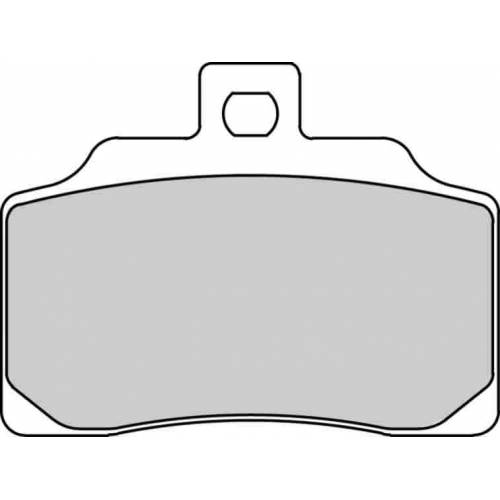 COPPIA PASTIGLIE FRENO FERODO FDB2185P