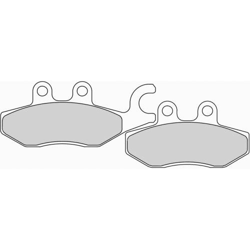 COPPIA PASTIGLIE FRENO FERODO FDB2186EF